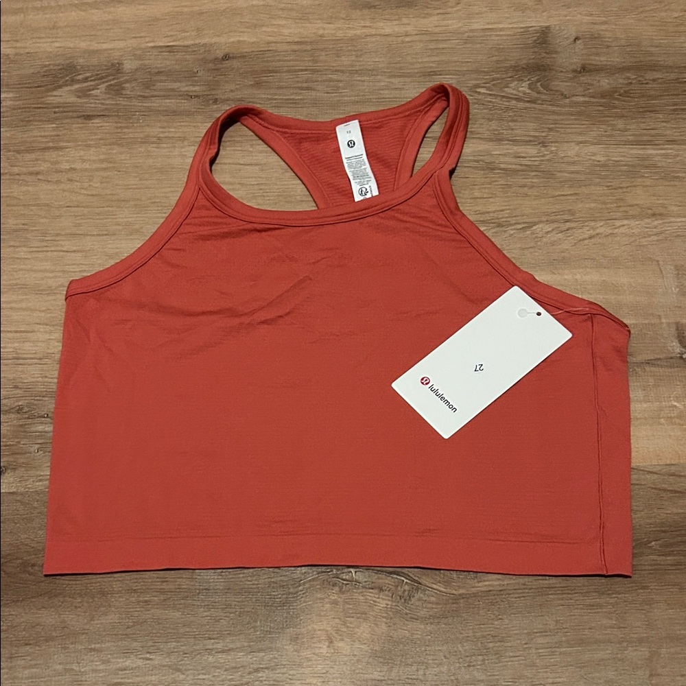 LULULEMON Swiftly Tech Cropped Racerback Tank 2.0